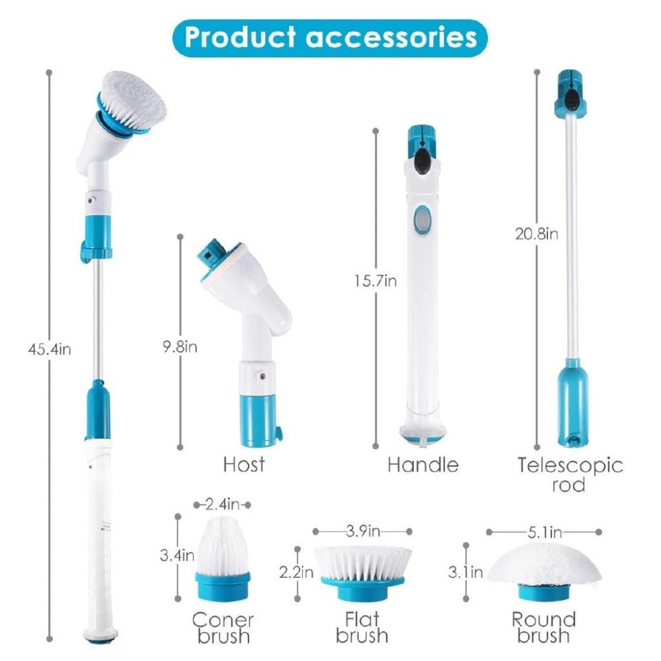Turbo Power Scrubber - Make Cleaning Easy!