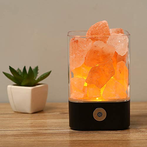 USB Crystal Light Natural Himalayan Salt Lamp