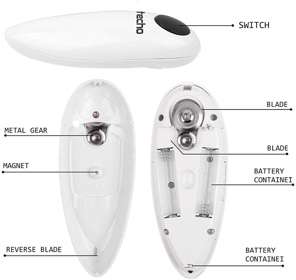 One Touch Electric Can Opener