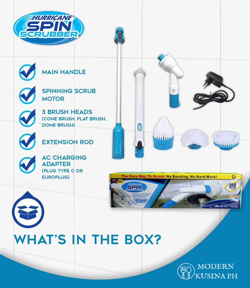 Turbo Power Scrubber - Make Cleaning Easy!